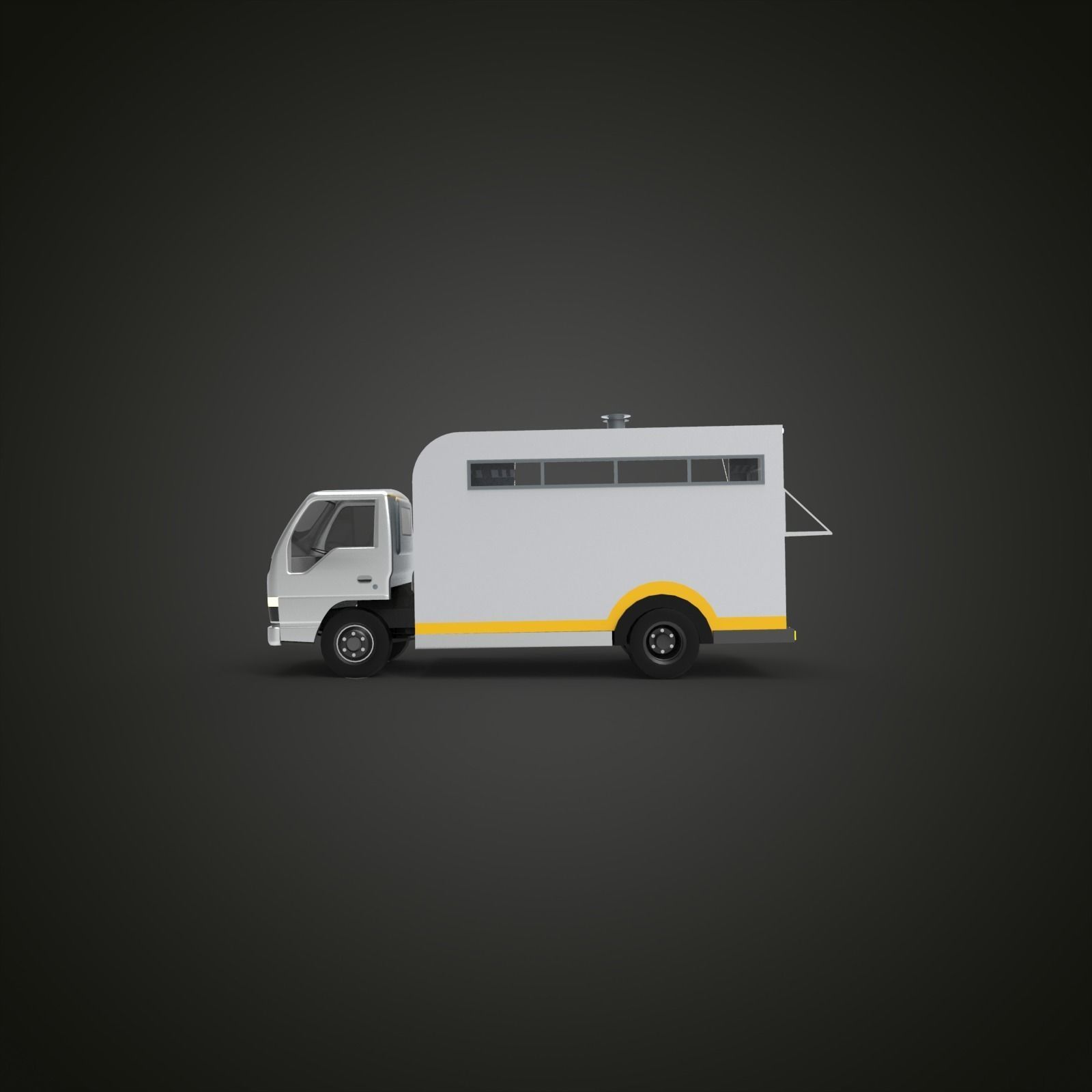 FOOD TRUCK 3D model_4