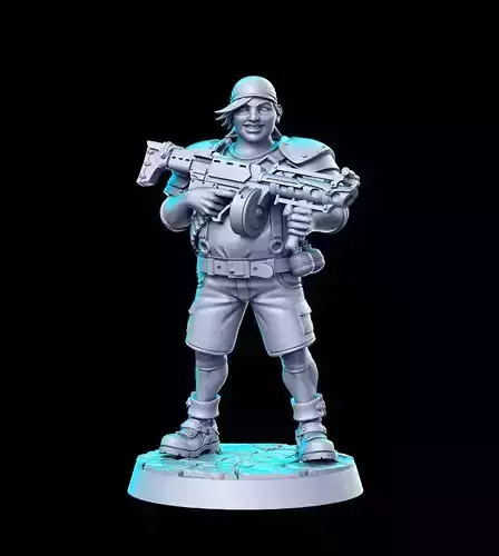 Wedge Final Fantasy 32mm Pre-supported 3D print model