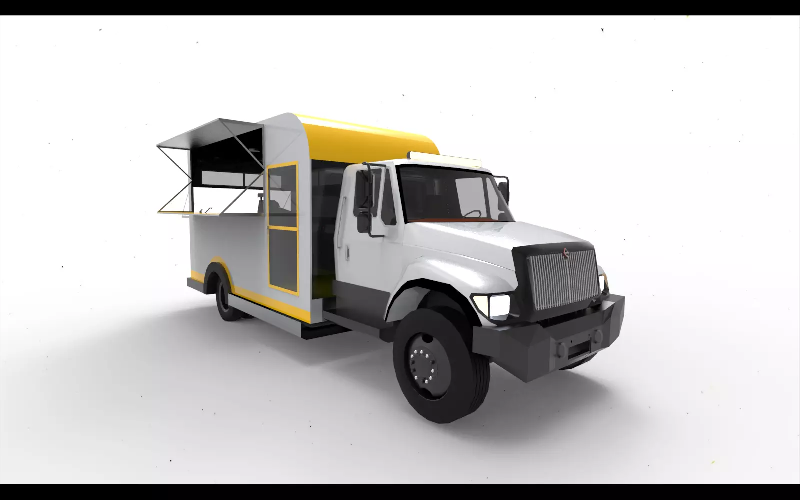Food Truck 3D model_0