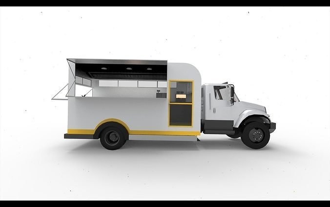 Food Truck  3D model 6