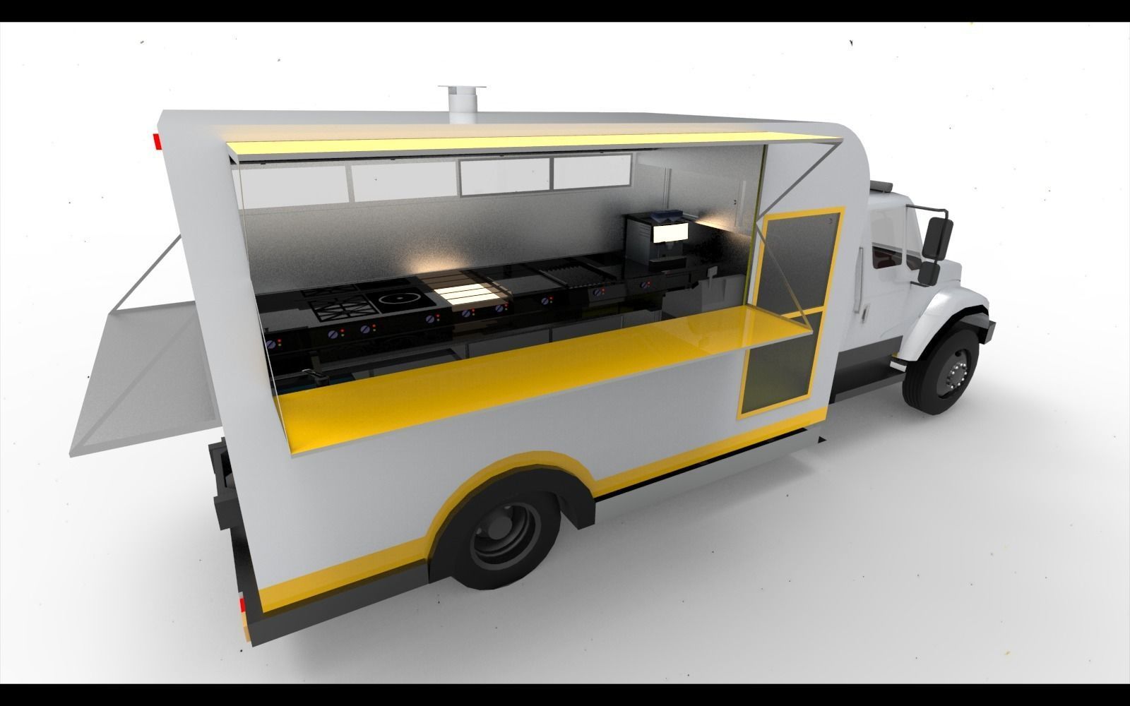 Food Truck 3D model_10
