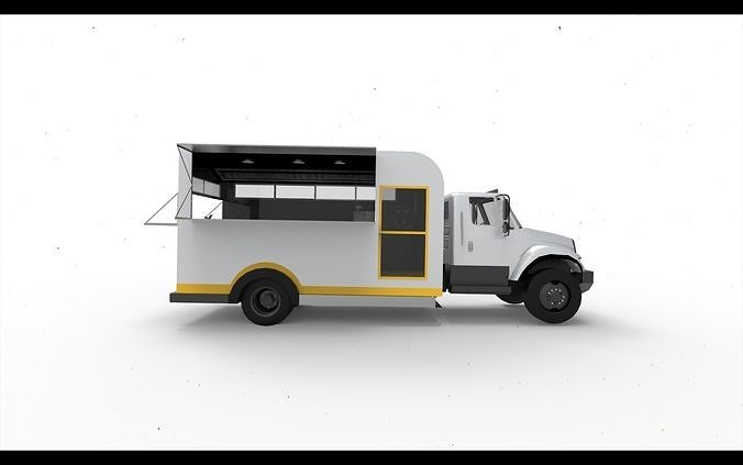 Food Truck  3D model 4