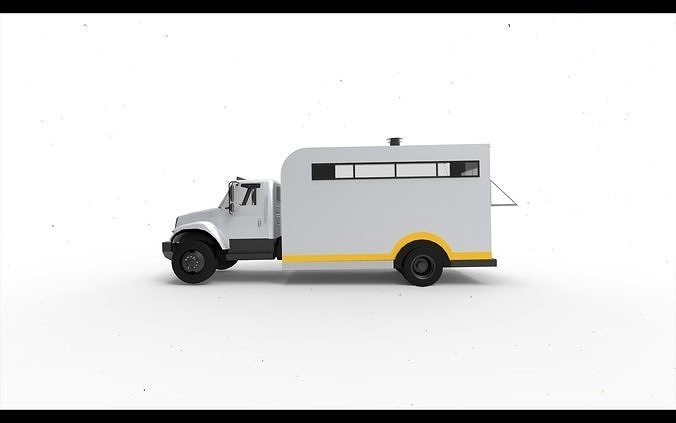 Food Truck  3D model 5