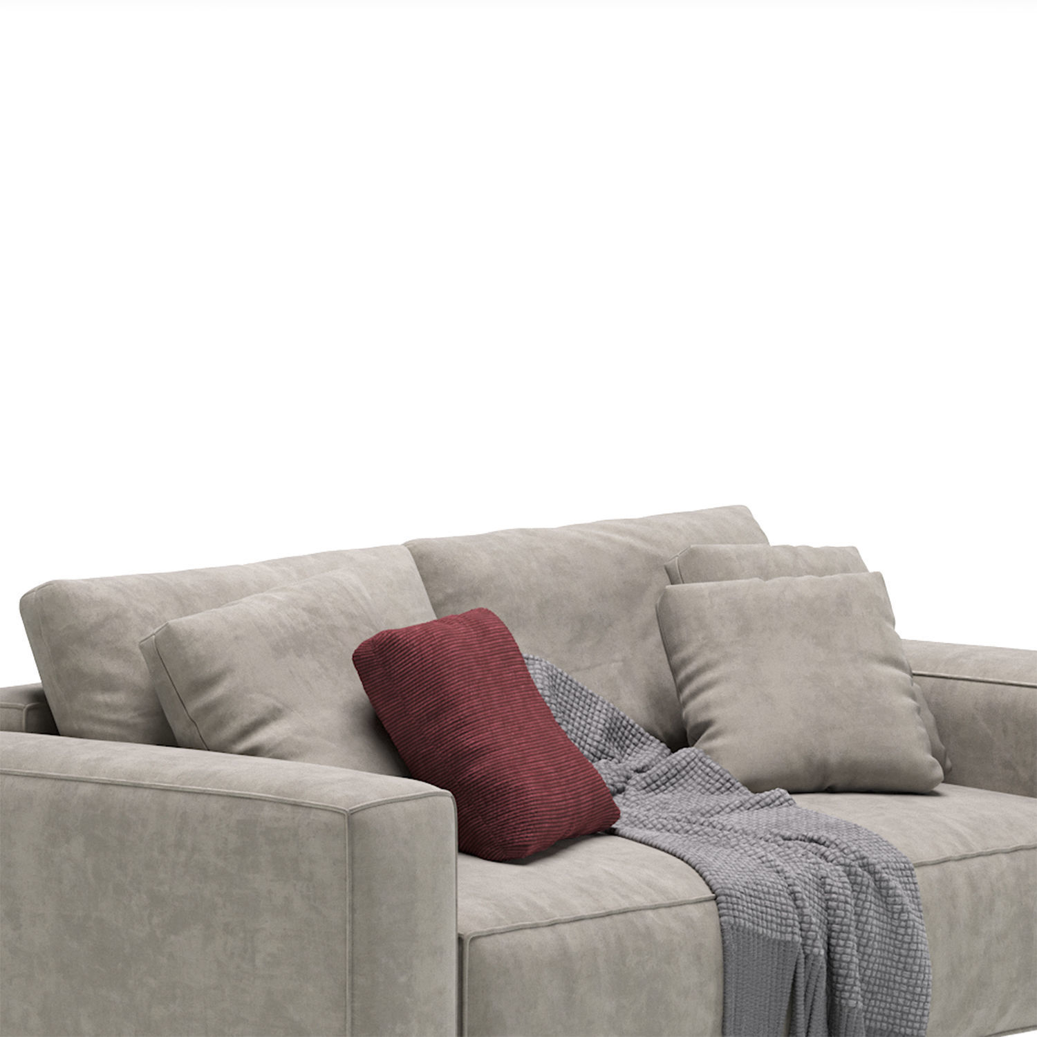 Folding Modular Sofa ERWIN by Kult Home 3D model_14