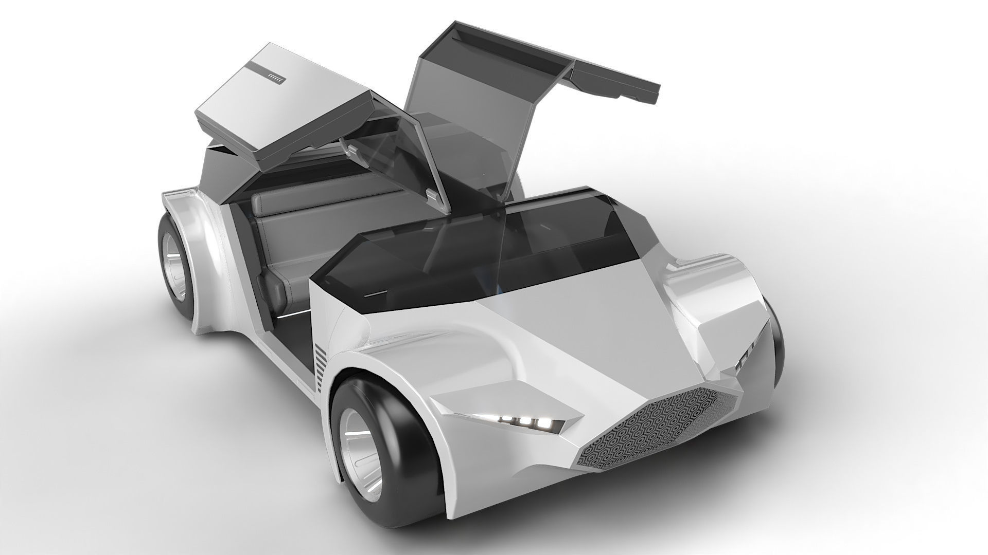Concept Car v01 3D model_38