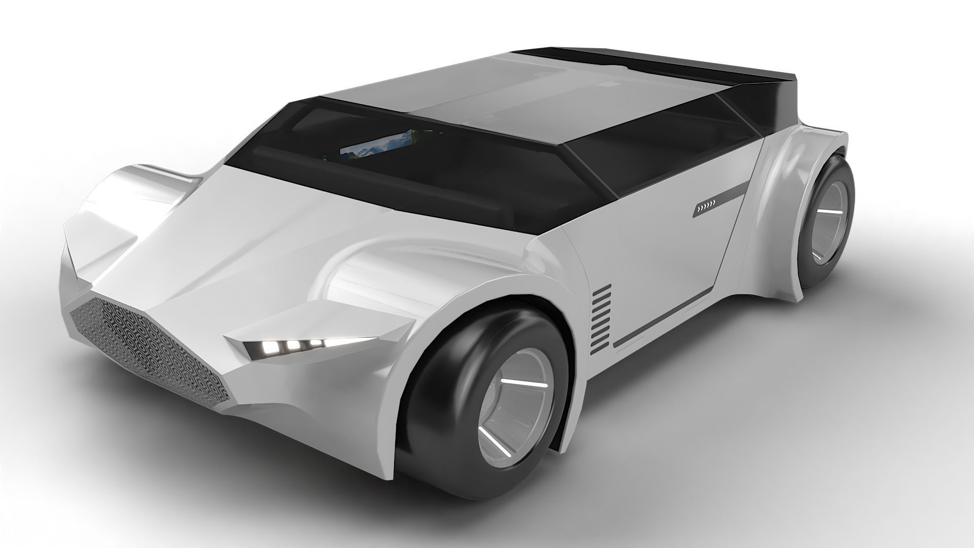 Concept Car v01 3D model_40