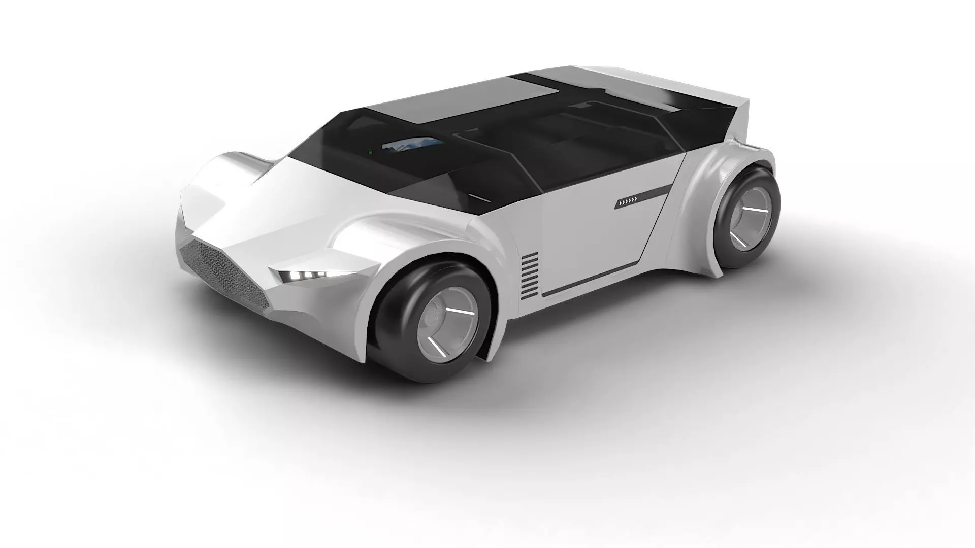 Concept Car v01 3D model_0