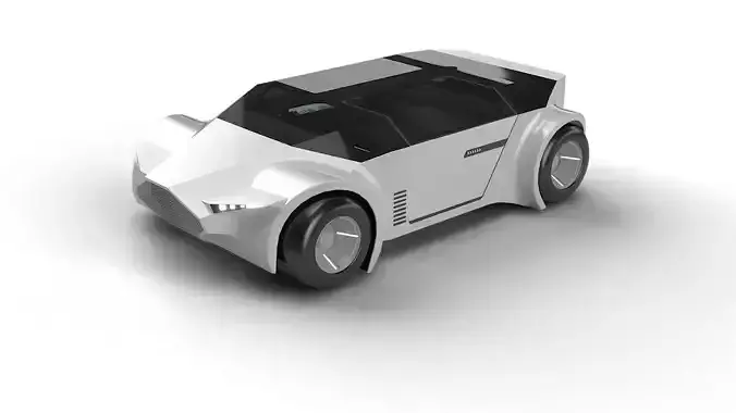 Concept Car v01 3D model