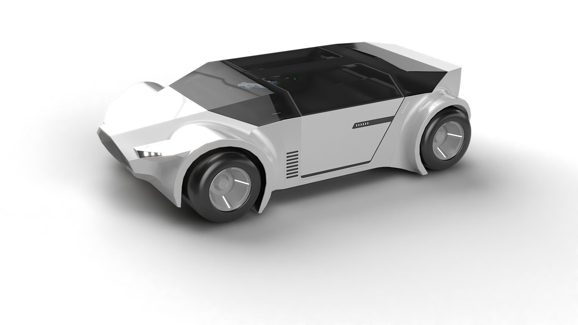 Concept Car v01 3D model_8