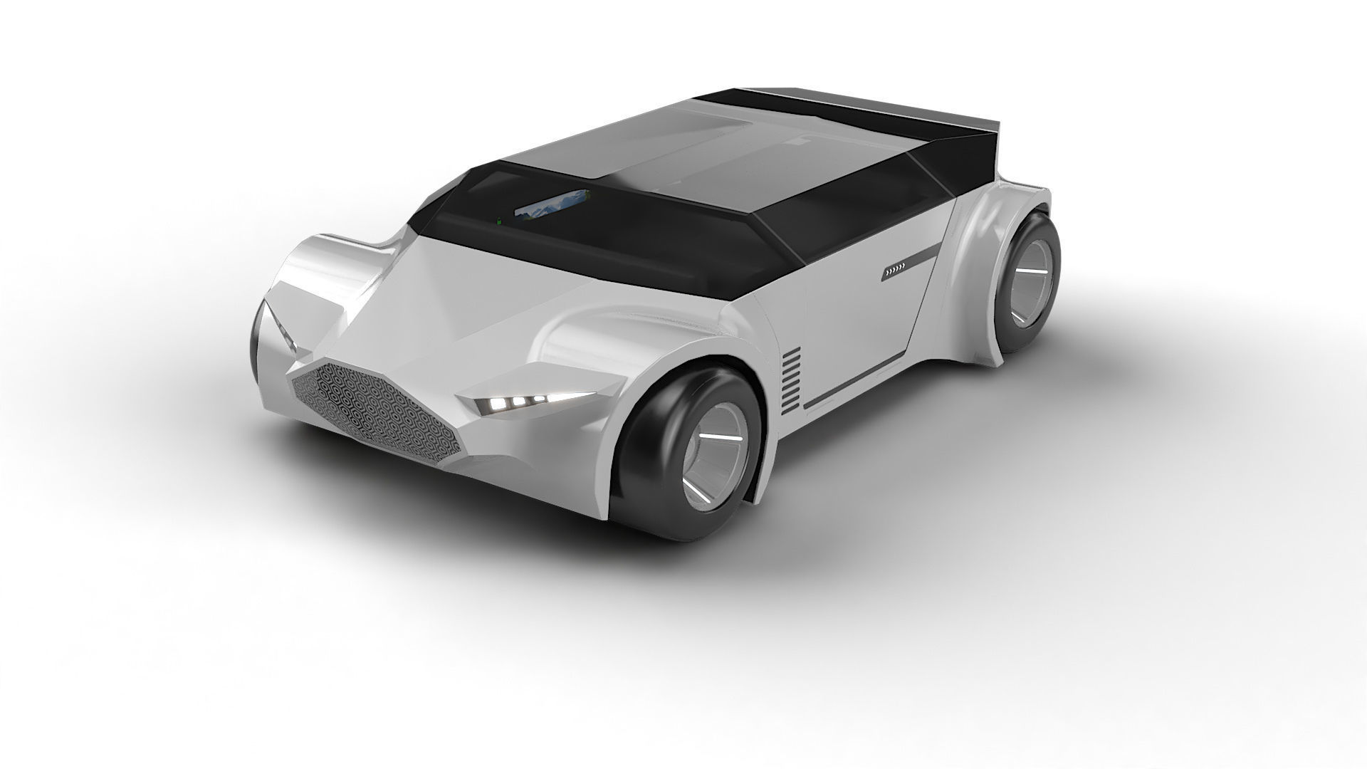 Concept Car v01 3D model_7