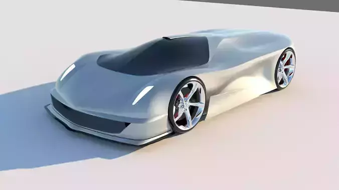 2023 Alpha A99R Model Low-poly 3D model