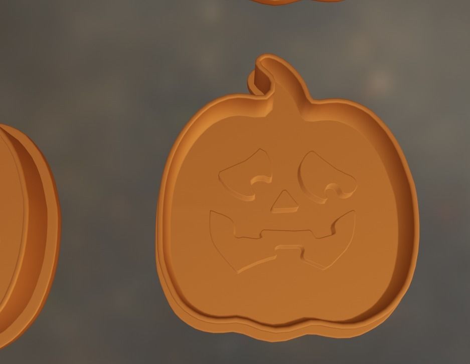 Pumpkin Halloween Forms 3D print model_10