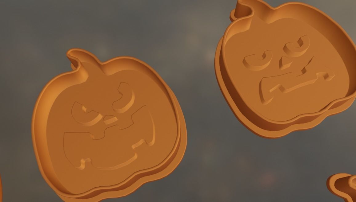Pumpkin Halloween Forms 3D print model_8