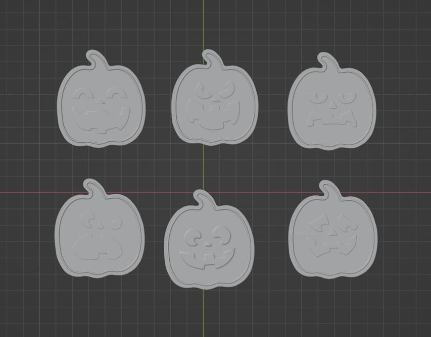 Pumpkin Halloween Forms 3D print model_11