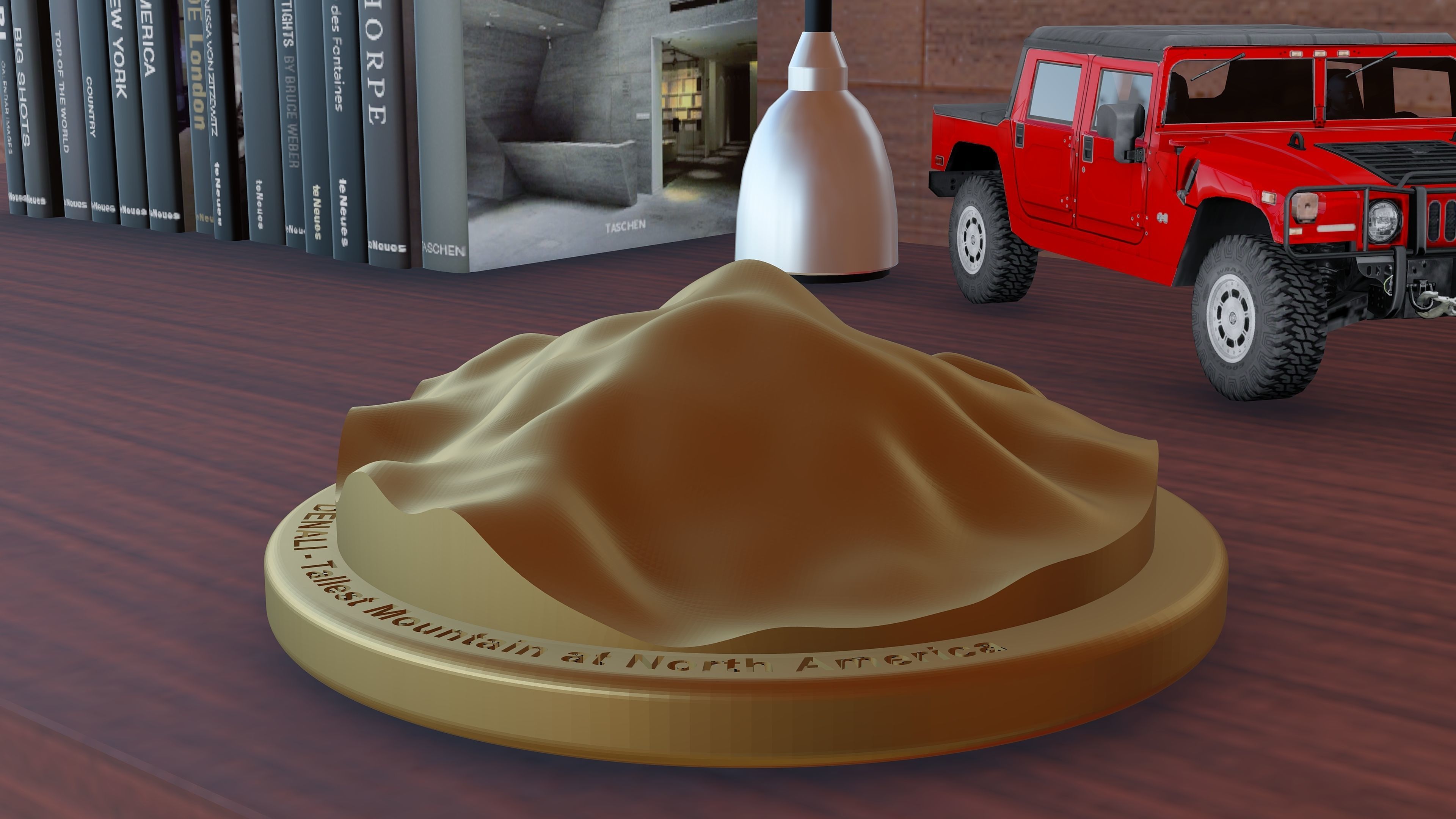 Mount Denali 3D print model_1