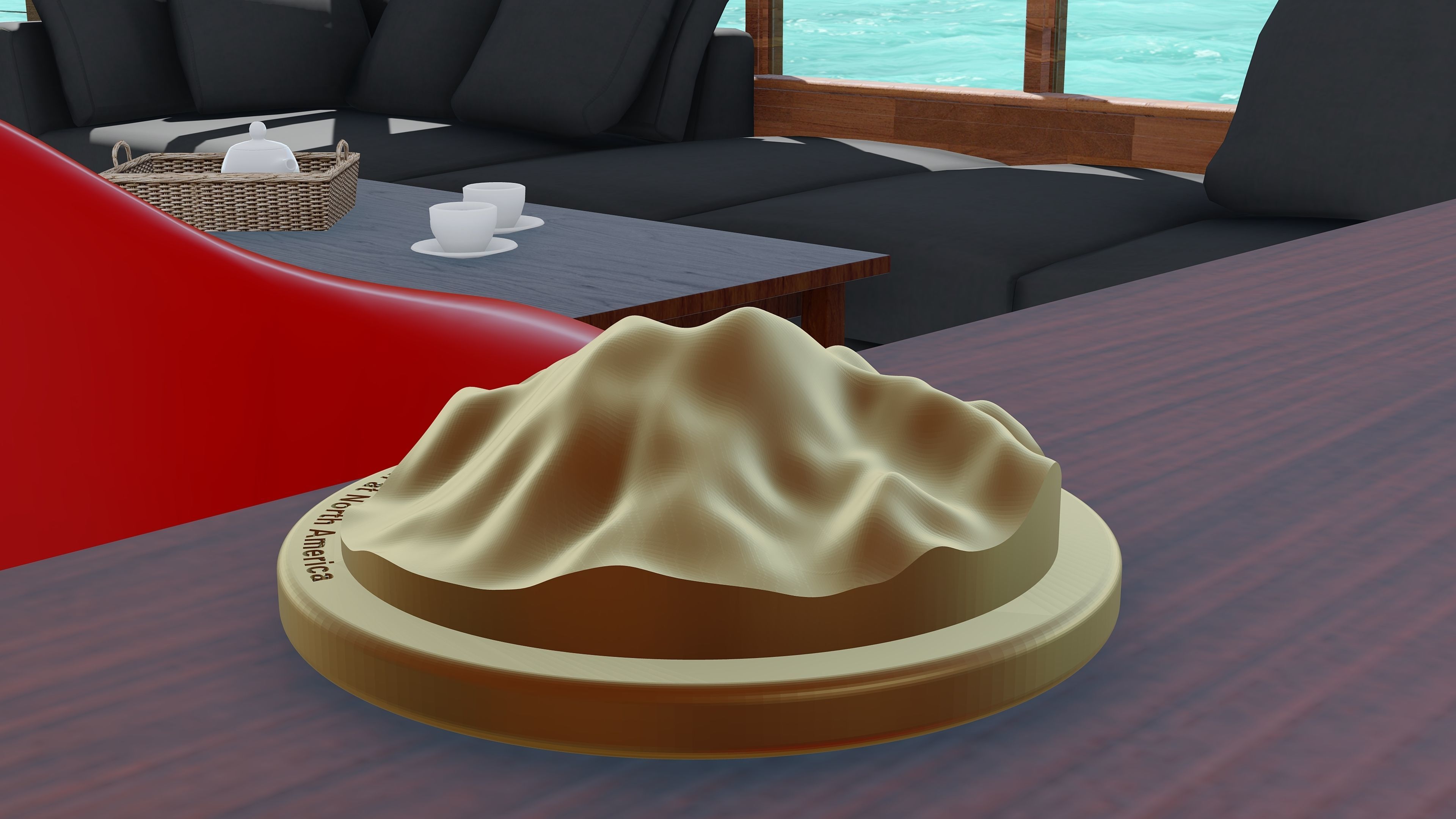 Mount Denali 3D print model_4