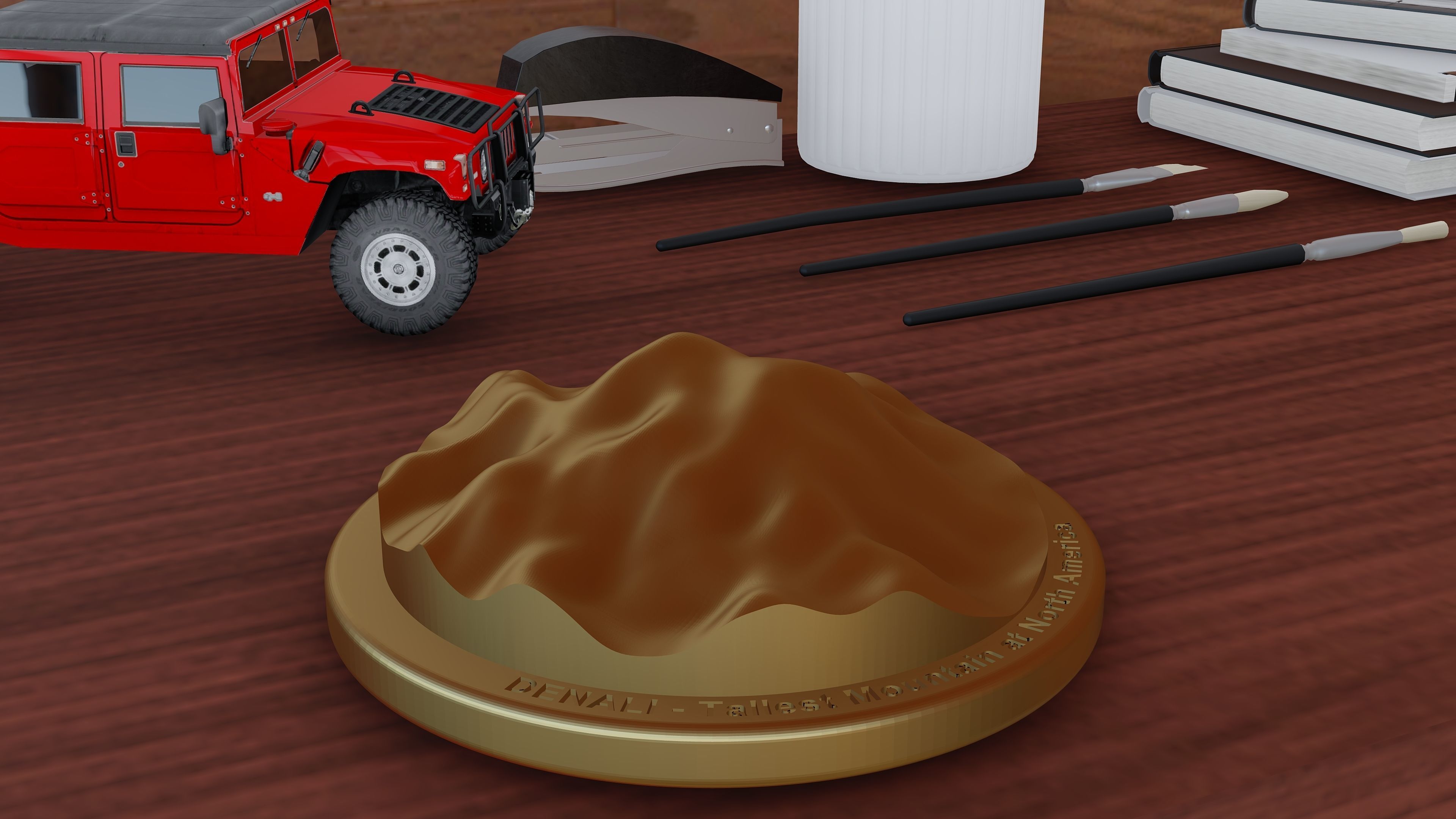 Mount Denali 3D print model_2