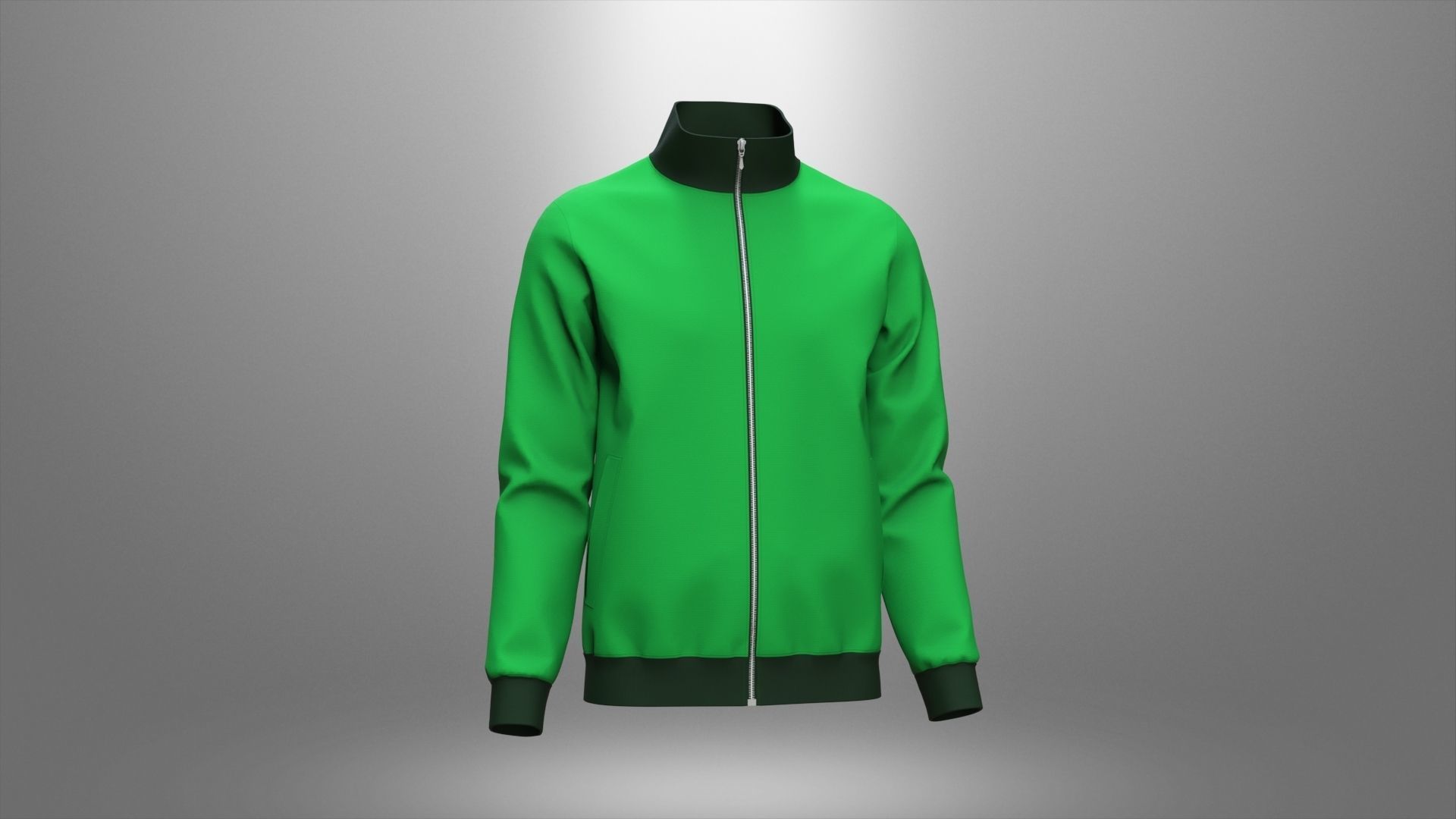 Man  Classic Jacket Design 3D model_8