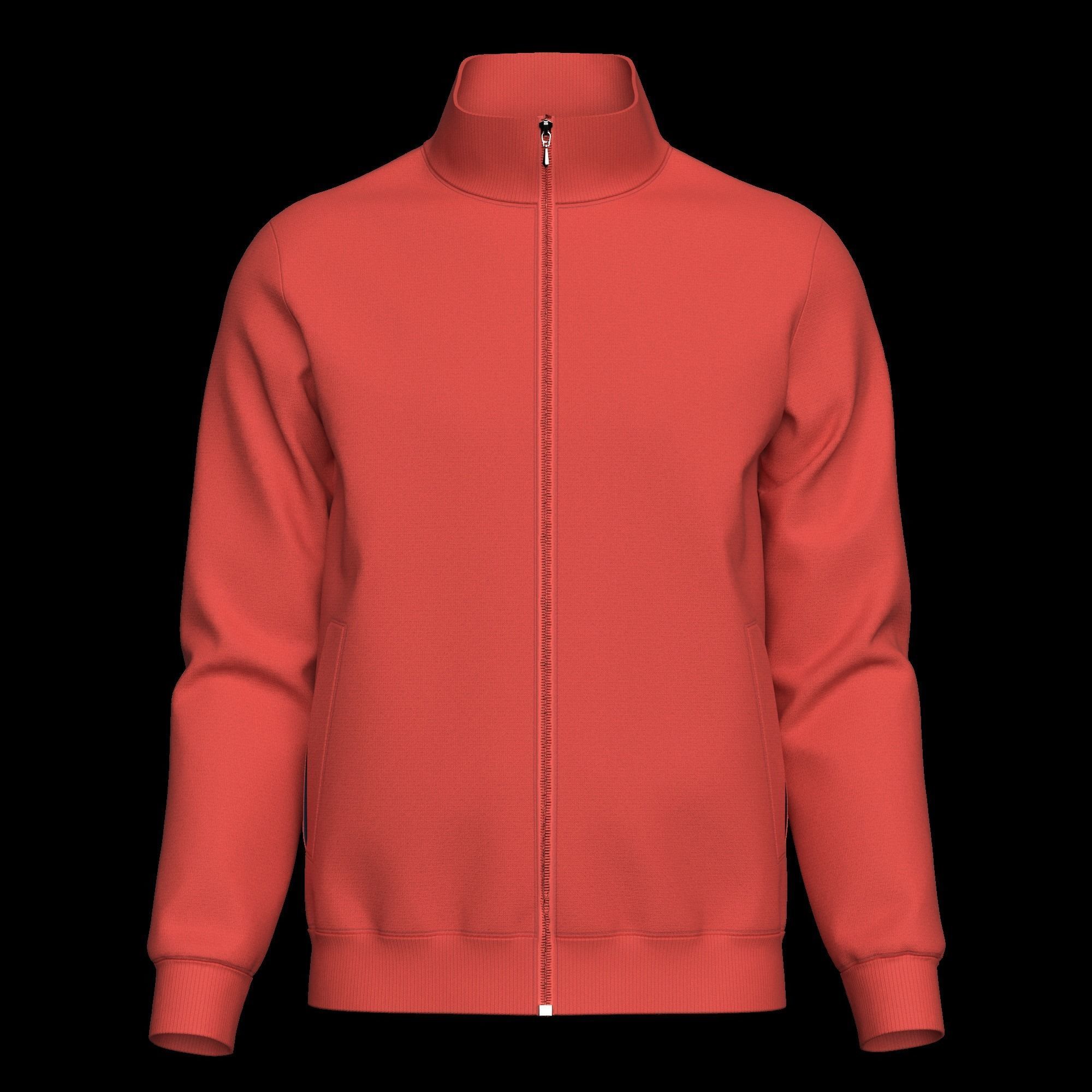 Man  Classic Jacket Design 3D model_15