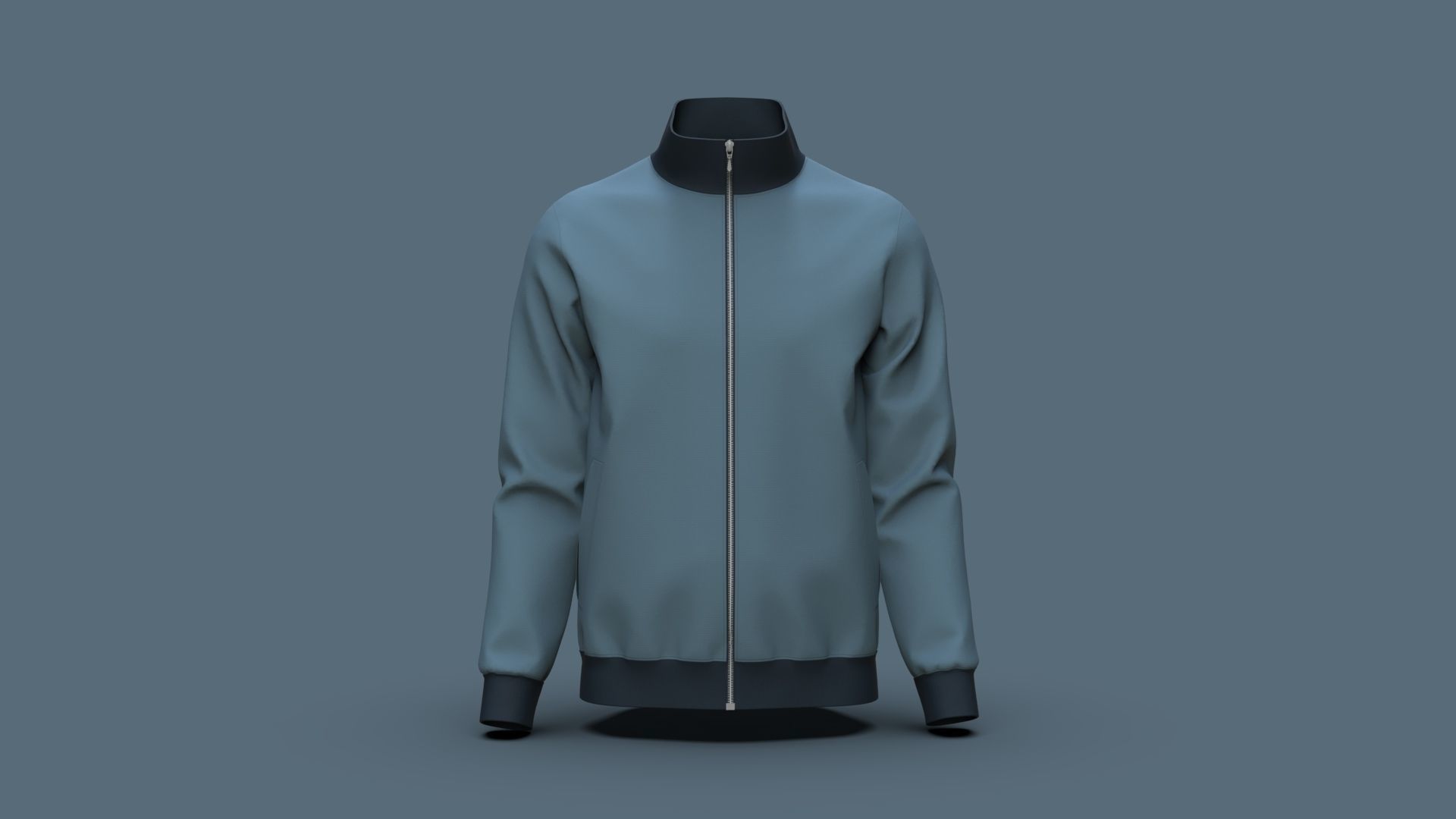 Man  Classic Jacket Design 3D model_6