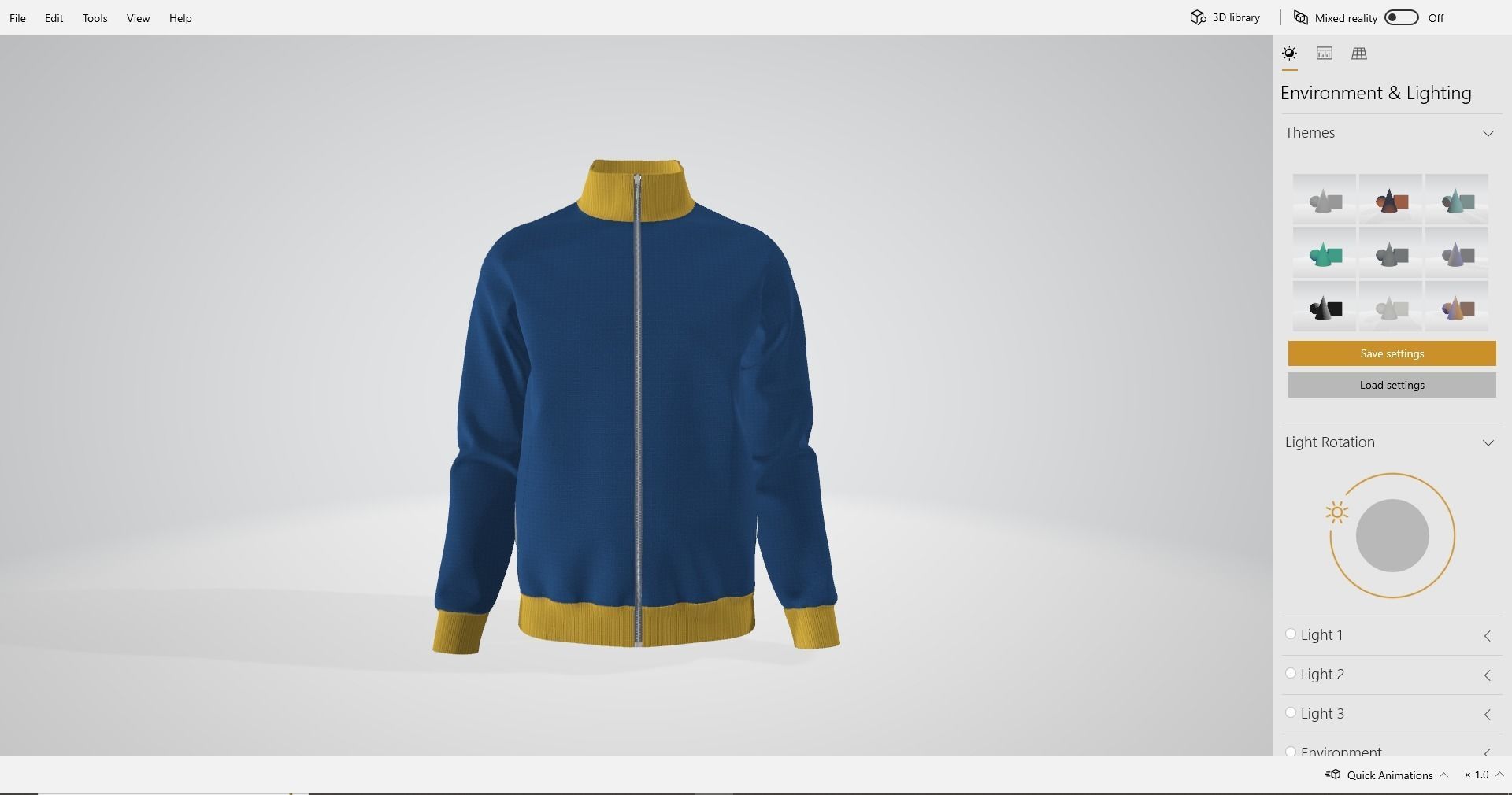 Man  Classic Jacket Design 3D model_20