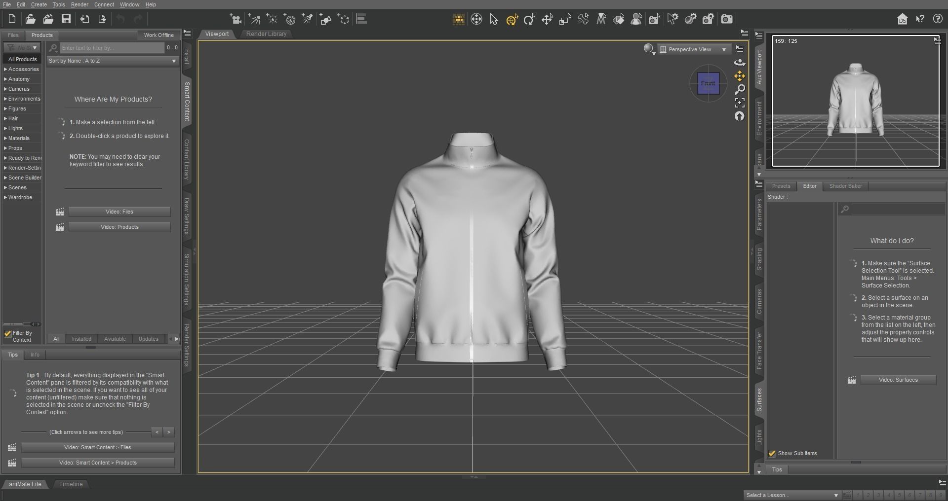 Man  Classic Jacket Design 3D model_19