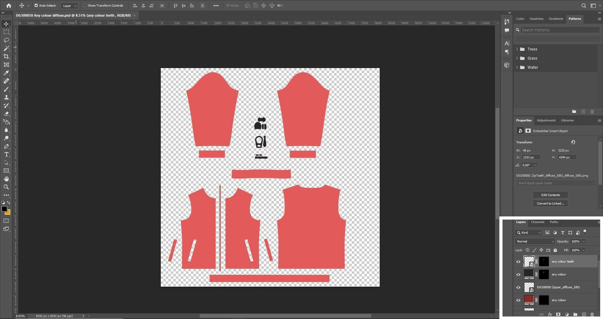 Man  Classic Jacket Design 3D model_16