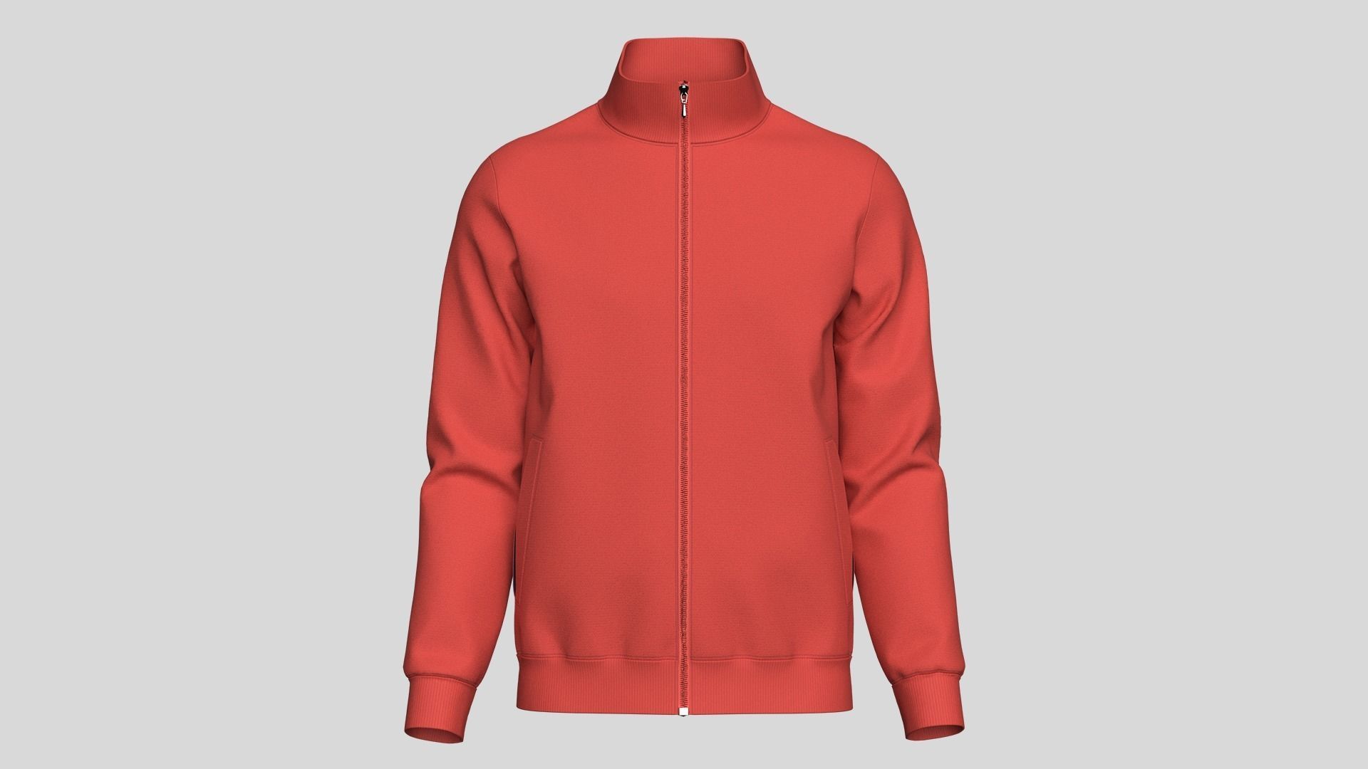 Man  Classic Jacket Design 3D model_7