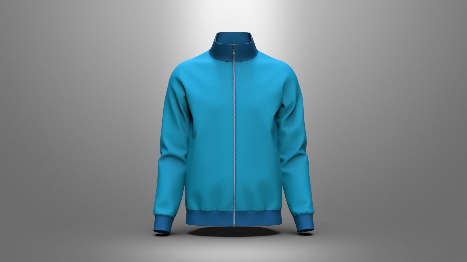 Man  Classic Jacket Design 3D model_10