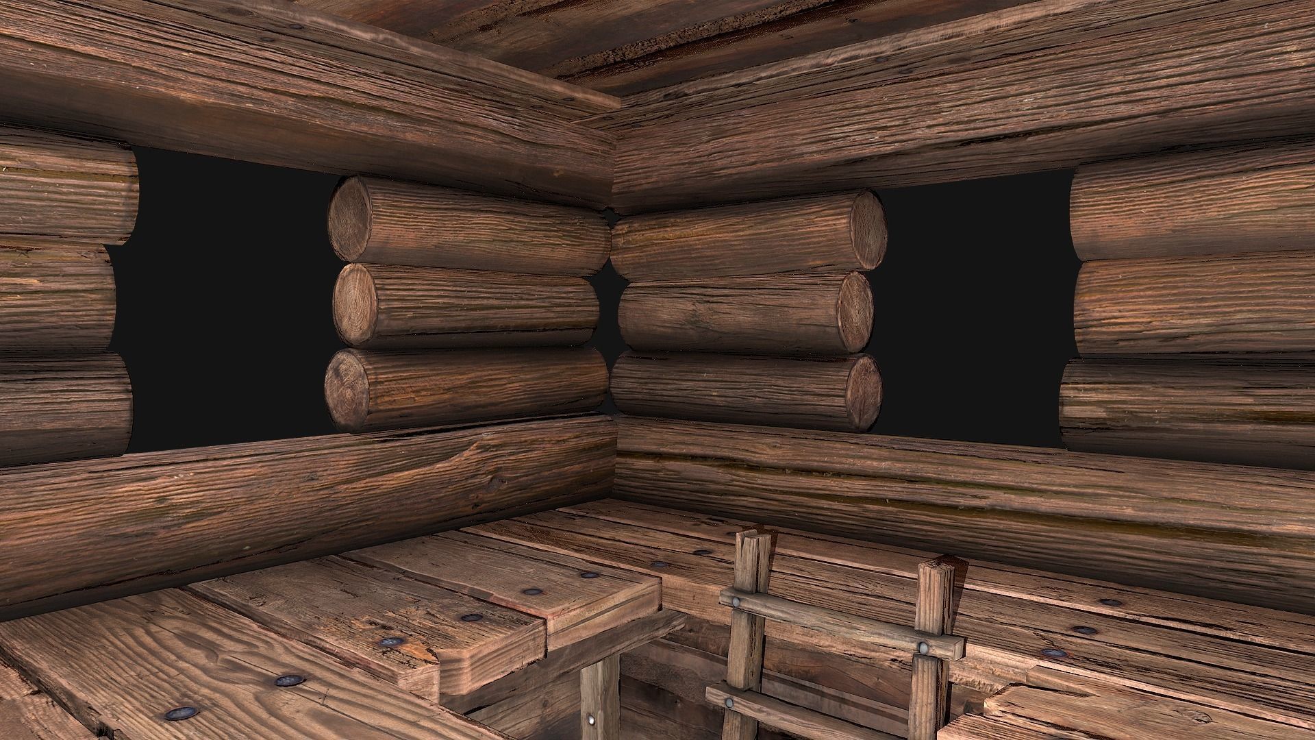 Medieval Towers Pack Low-poly 3D model_16