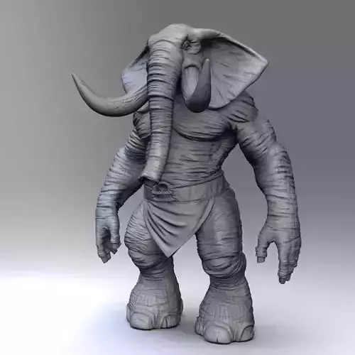 Elephant Sa 3D print model
