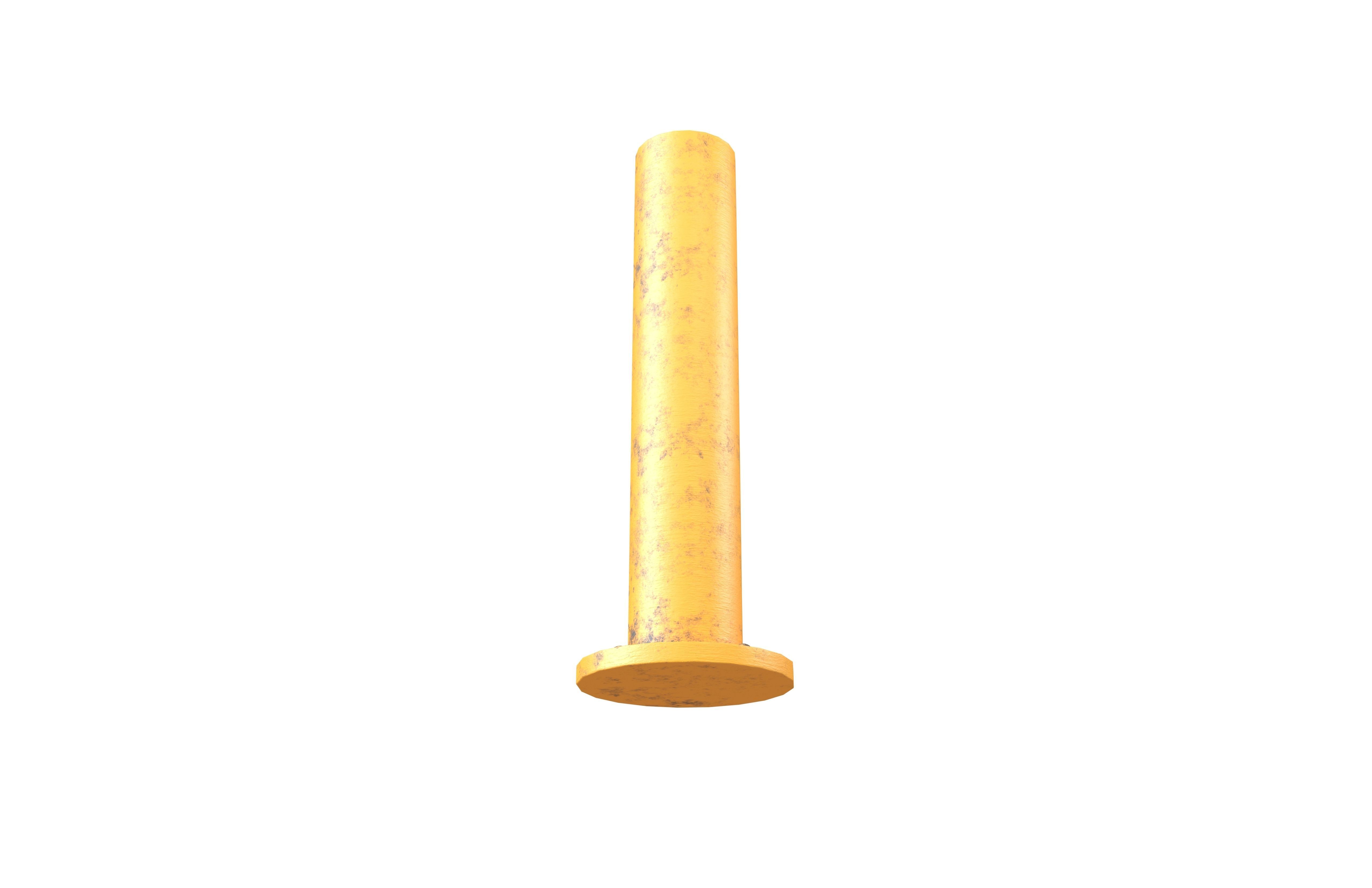 Bollard Barrier v1 010 Low-poly 3D model_3