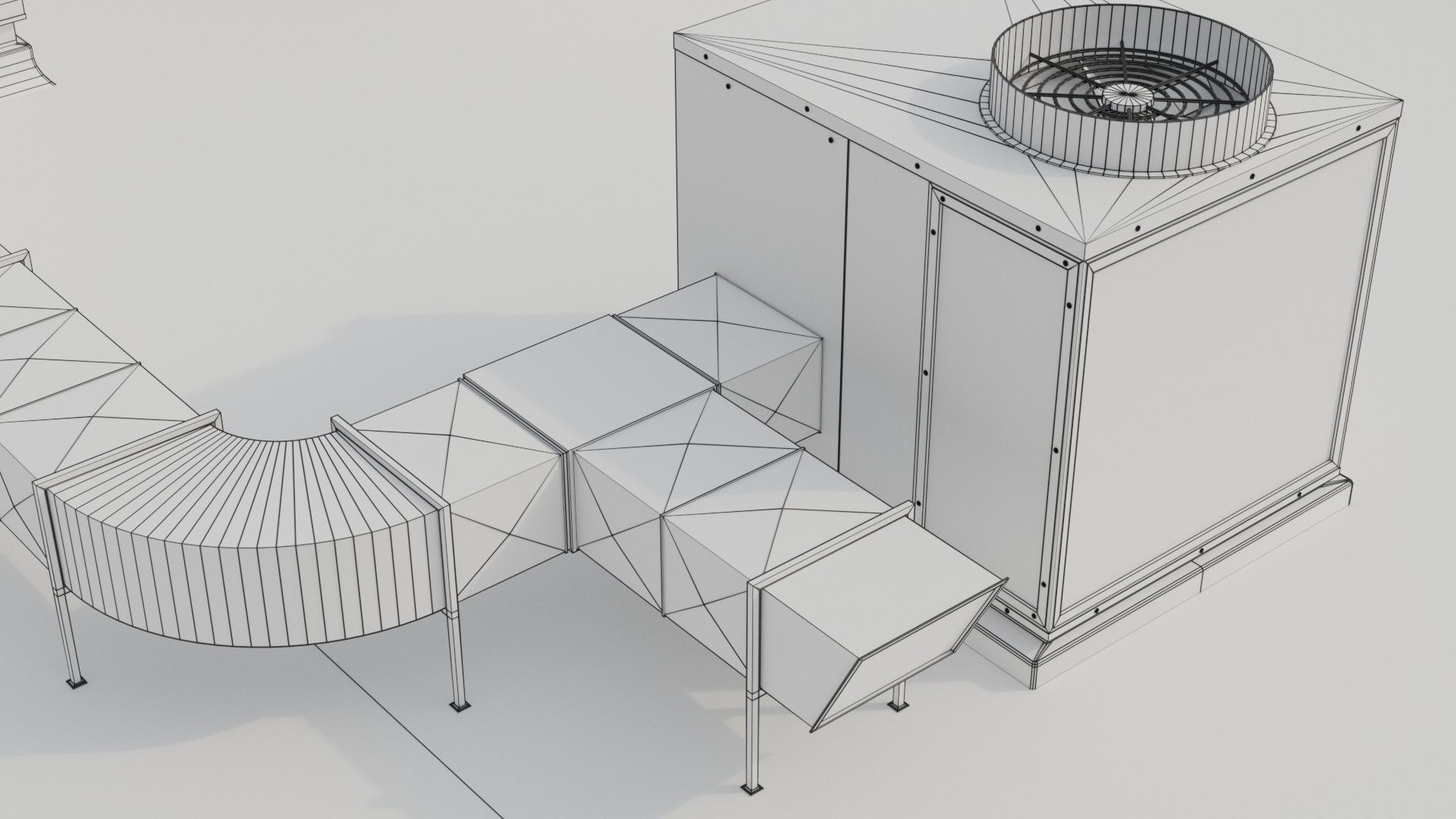 Building 30 Low-poly 3D model_15