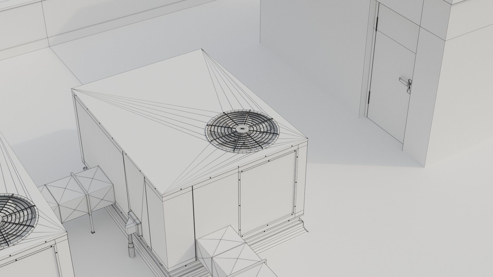 Building 30 Low-poly 3D model_14