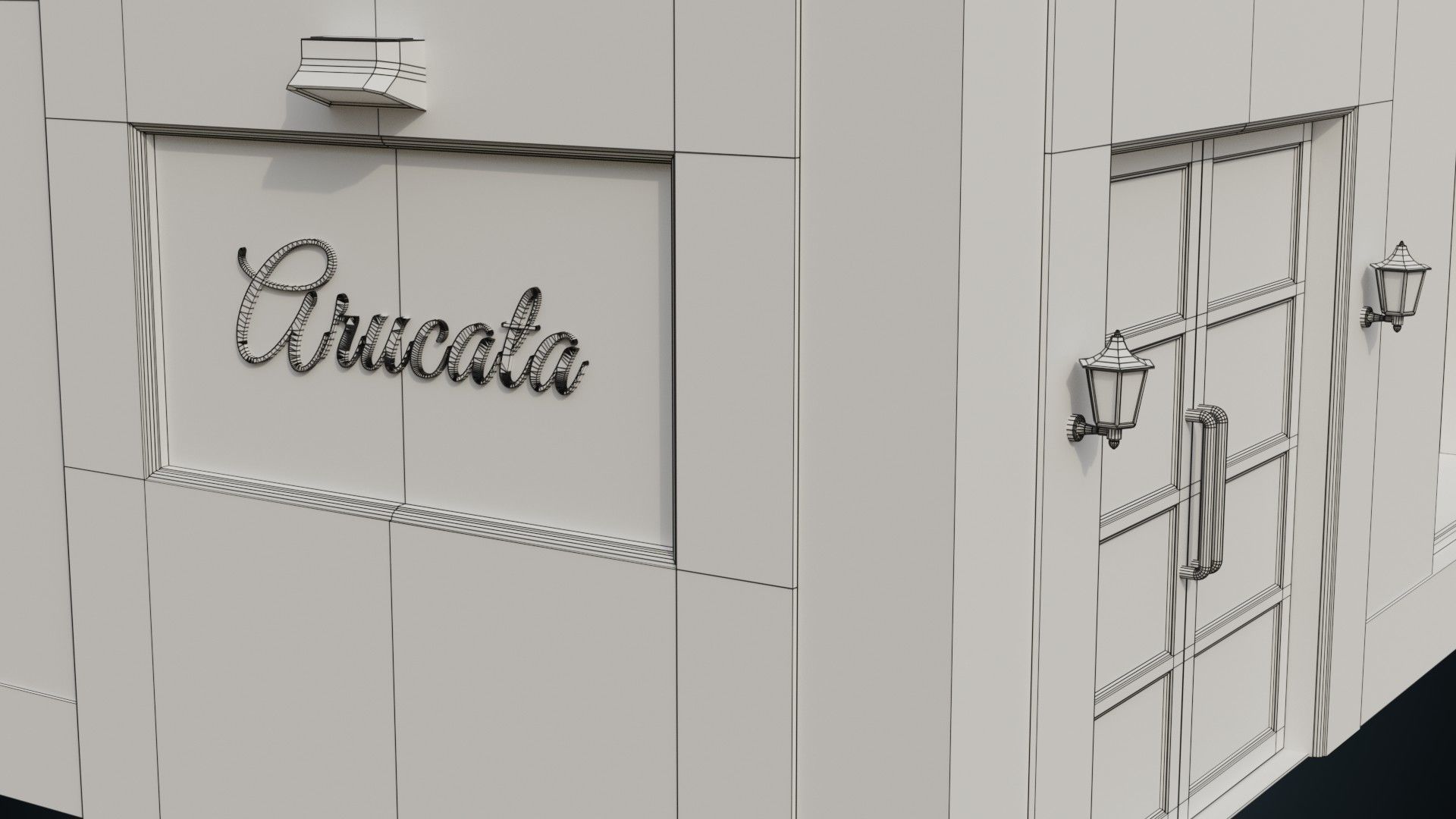 Building 30 Low-poly 3D model_12