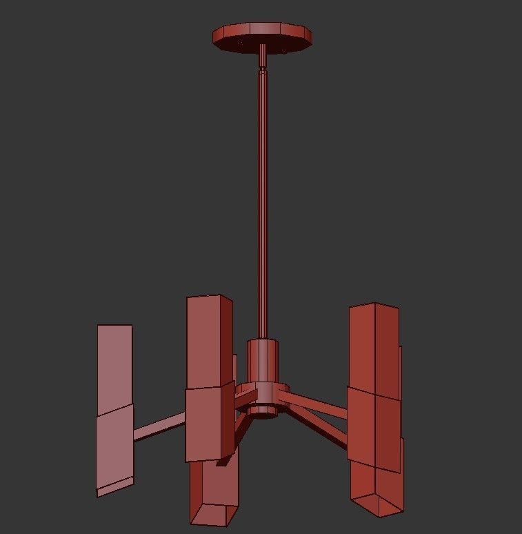 Square Satin 3D model_1