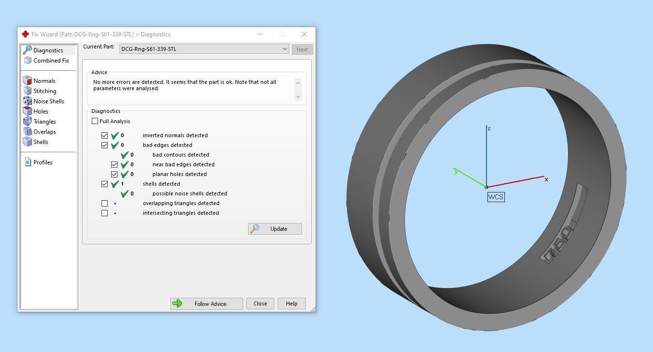 Pack jewelry ring  3D print model_90