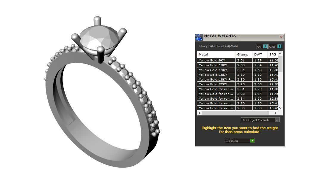 Pack jewelry ring  3D print model_101