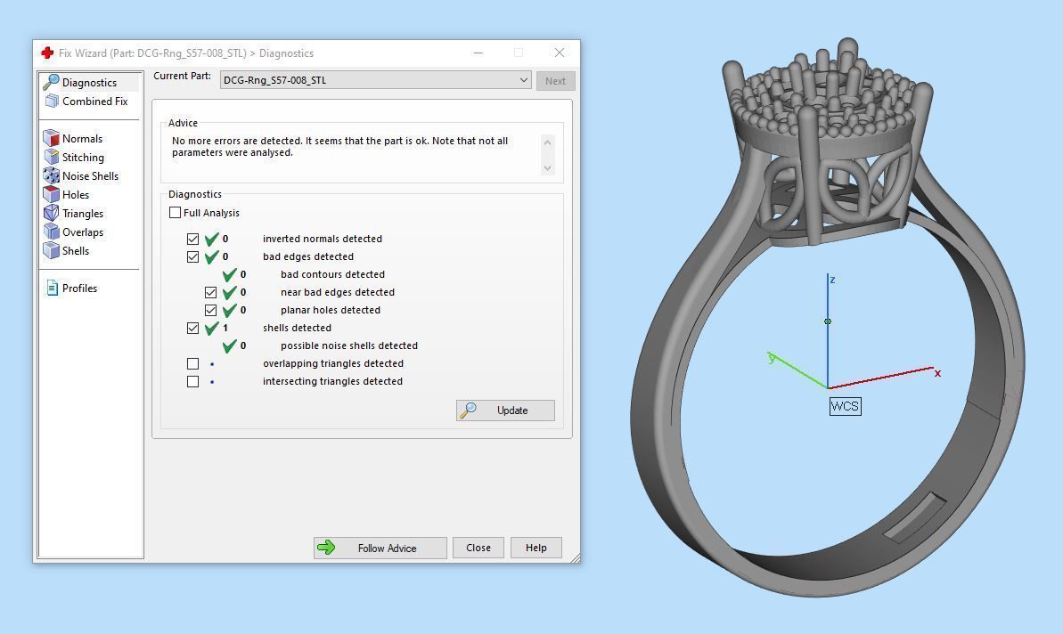 Pack jewelry ring  3D print model_86