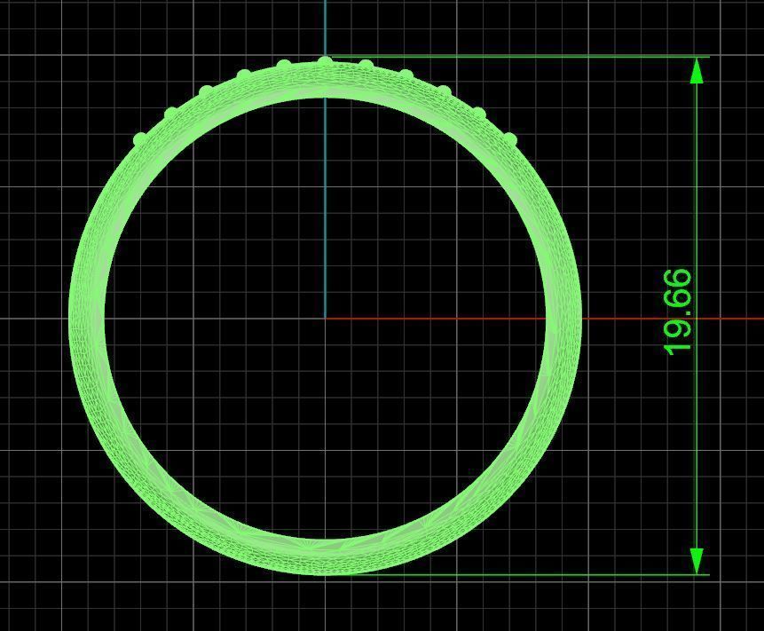 Pack jewelry ring  3D print model_70