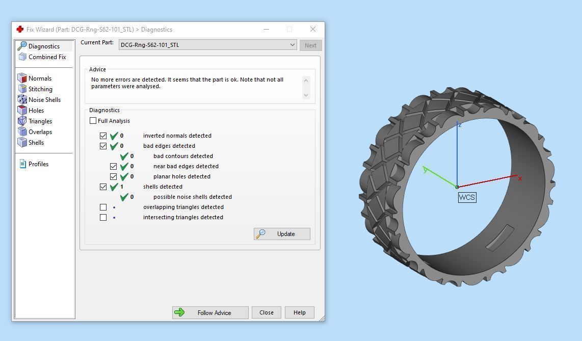 Pack jewelry ring  3D print model_72