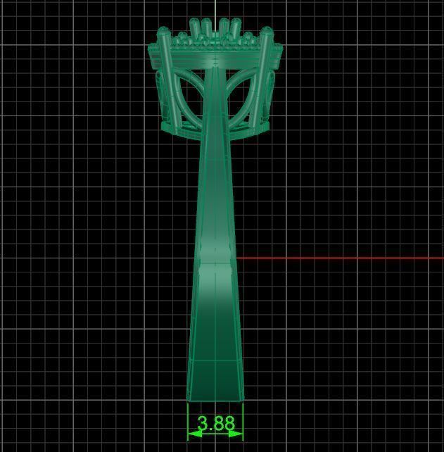 Pack jewelry ring  3D print model_45