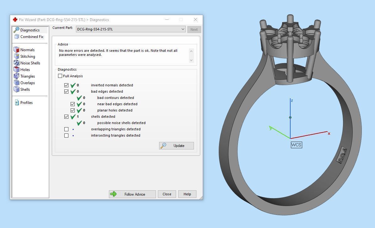 Pack jewelry ring  3D print model_108