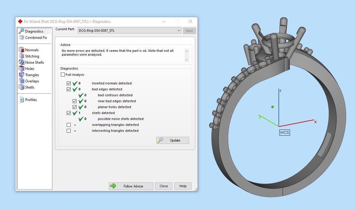Pack jewelry ring  3D print model_107