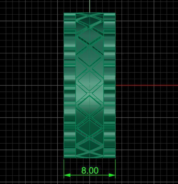 Pack jewelry ring  3D print model_54