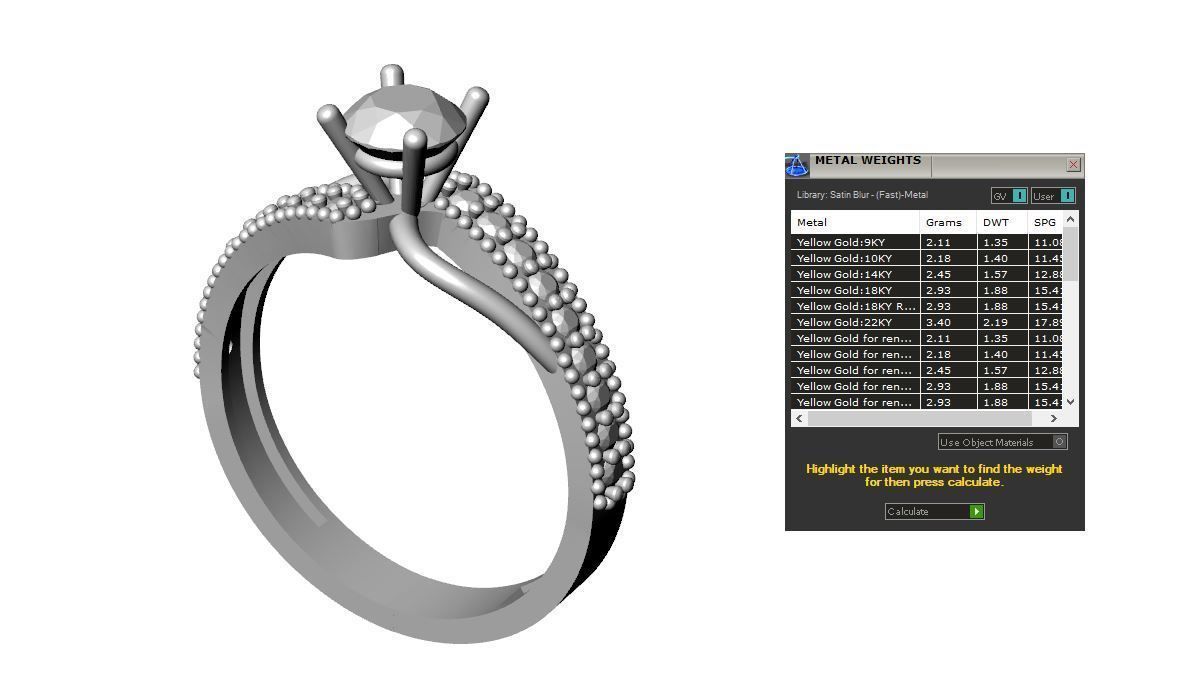 Pack jewelry ring  3D print model_115