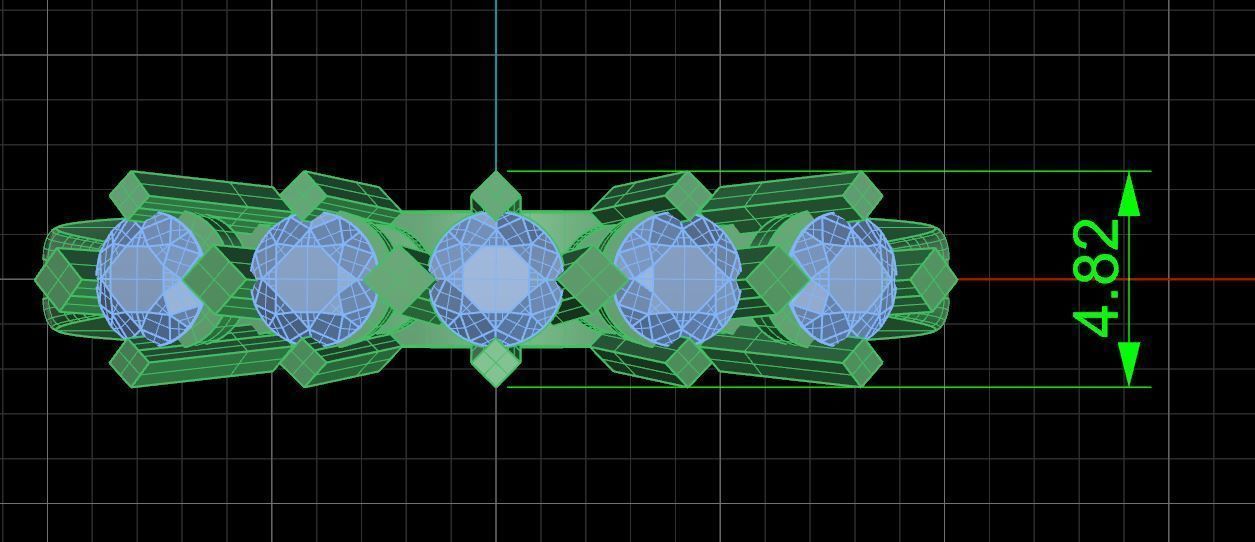 Pack jewelry ring  3D print model_65