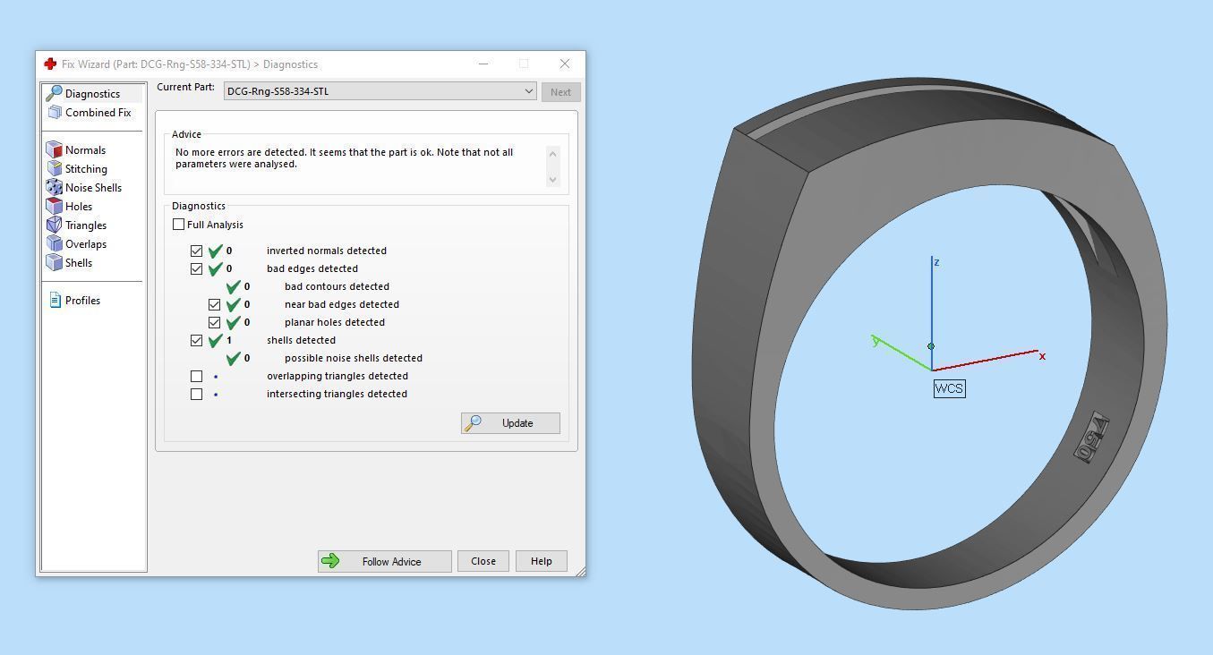 Pack jewelry ring  3D print model_97