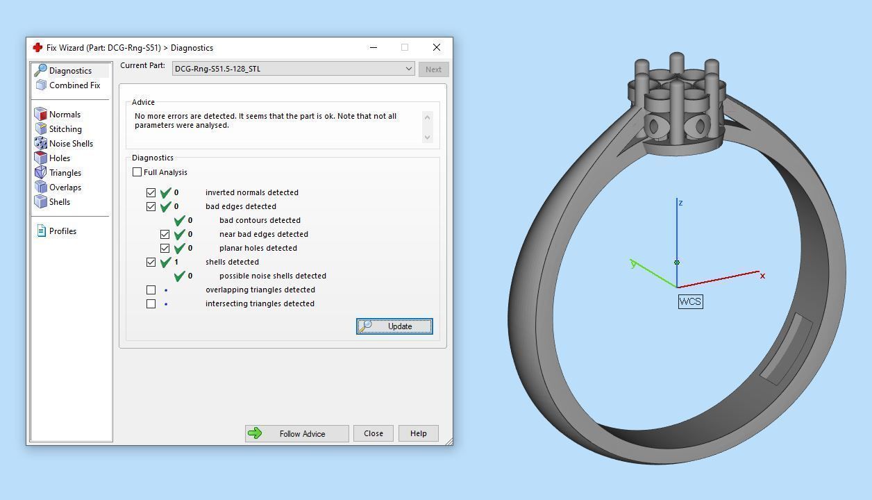 Pack jewelry ring  3D print model_111