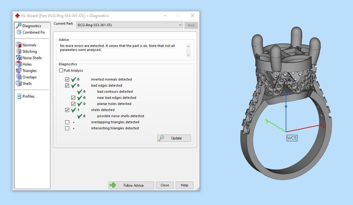 Pack jewelry ring  3D print model_59